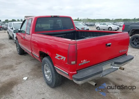 1996 GMC Sierra K1500 из США, поврежденный, VIN 2GTEK19R2T1522550